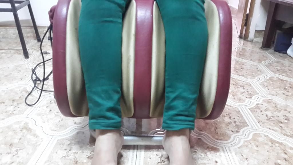 Máy massa ống quyển chân - 5