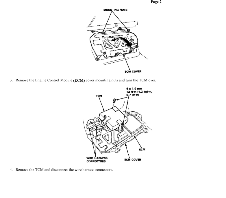 Honda Accord TCM: Q&A on Removing & Replacing the Transmission Control