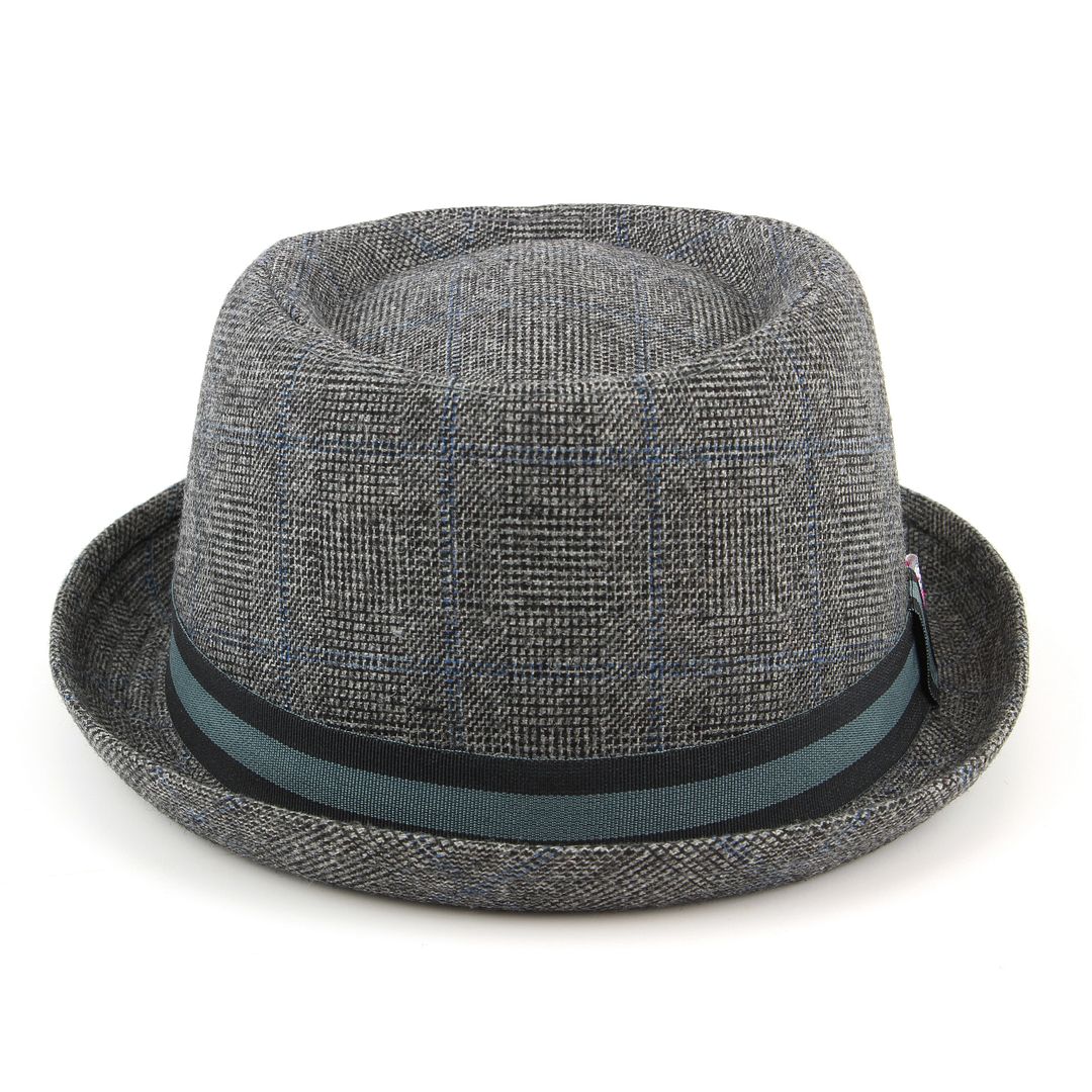 Cappello Pork Pie In Corda Vintage - Stile Ska E Rocky, Nero, Taglia 57 (S/M) - Foto 14