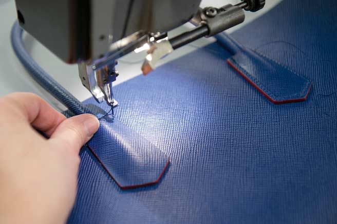 Stitching of Top Handle Prada