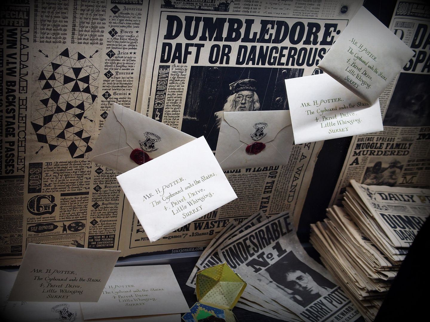 Harry Potter letters 