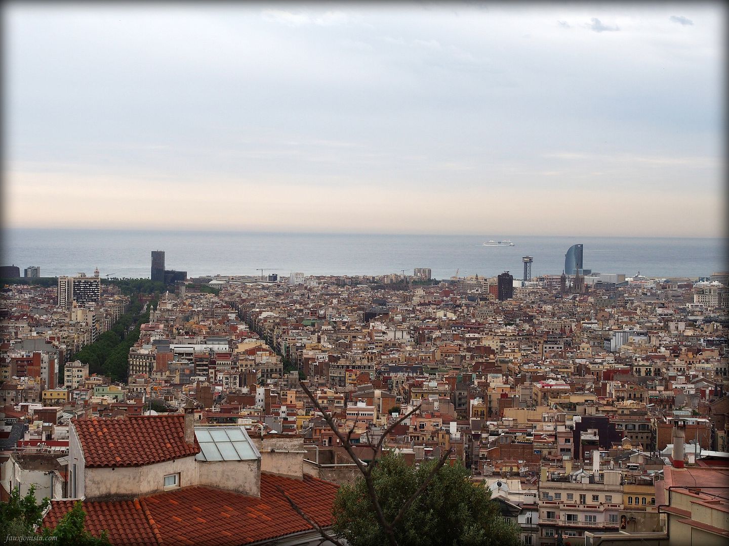 View of Barcelona from Parc Guell
