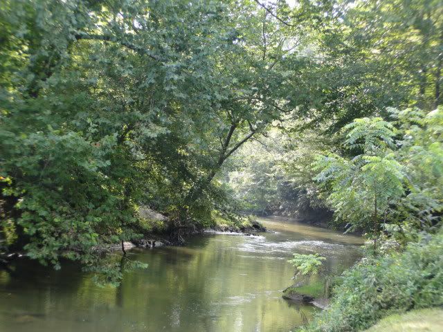 Let's go down the river today!  Nice sandy beach drop-in for your kayak/tube/canoe, 00 Brown Road Otto NC, Otto NC Land for Sale!