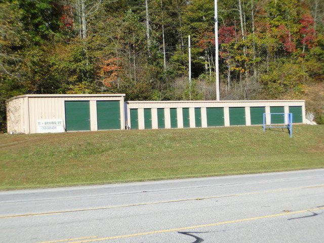 Commercial Real Estate for sale with storage units, 10 storage untis in Otto, North Carolina