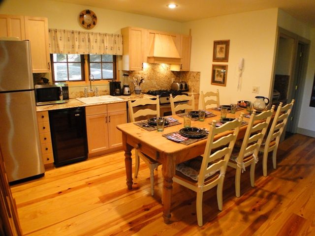 The gorgeous kitchen has many high end touches, Franklin NC Real Estate, Highlands NC Real Estate, Franklin NC Cabins