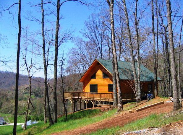 2210 Mountain Grove Road Franklin NC, Log Home for Sale in Franklin NC, Bald Head Realty Franklin NC