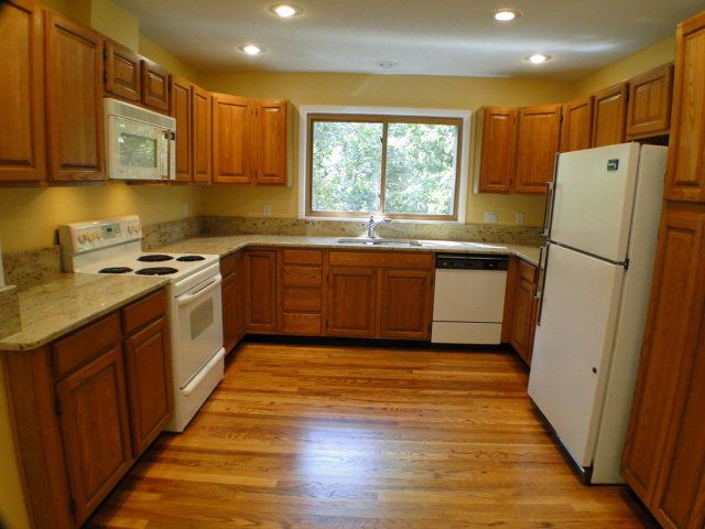 This home has a spacious open kitchen with plenty of counter and cabinet space, Homes for Sale with 2-Car Garage Franklin NC