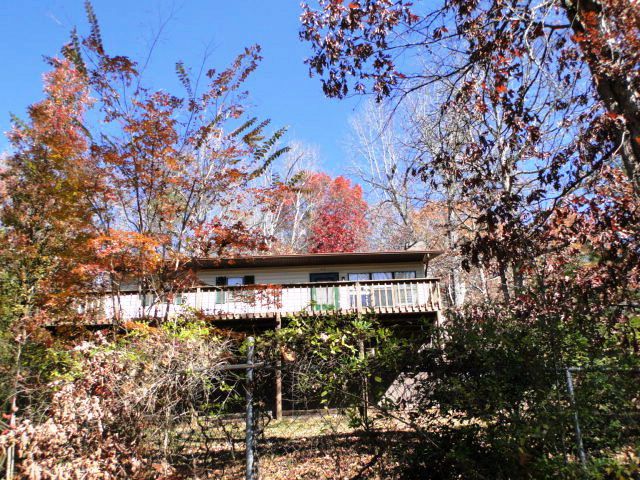 The home is located in Town Mountain Estates just 2 minutes from downtown Franklin NC!