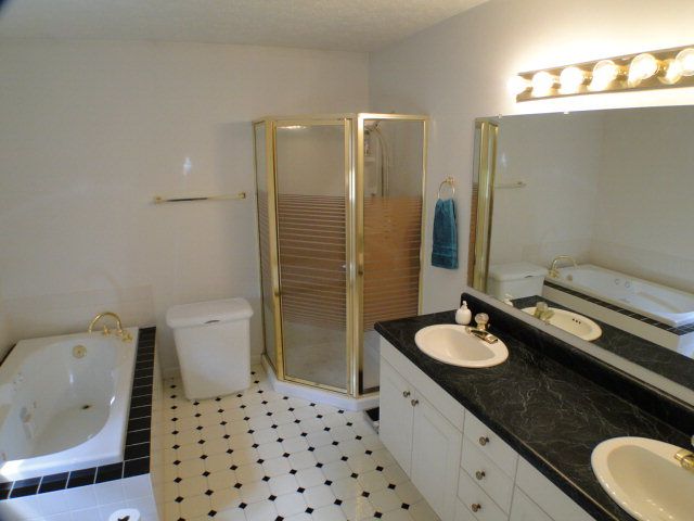 Everything a master suite should have... jetted tub and seperate shower with dual sinks, Franklin NC Cabin for Sale, Franklin NC Real Estate