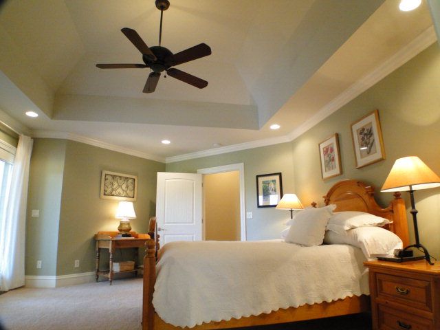A huge master bedroom awaits you in this mountain retreat for sale, Luxury Home for Sale in Franklin NC