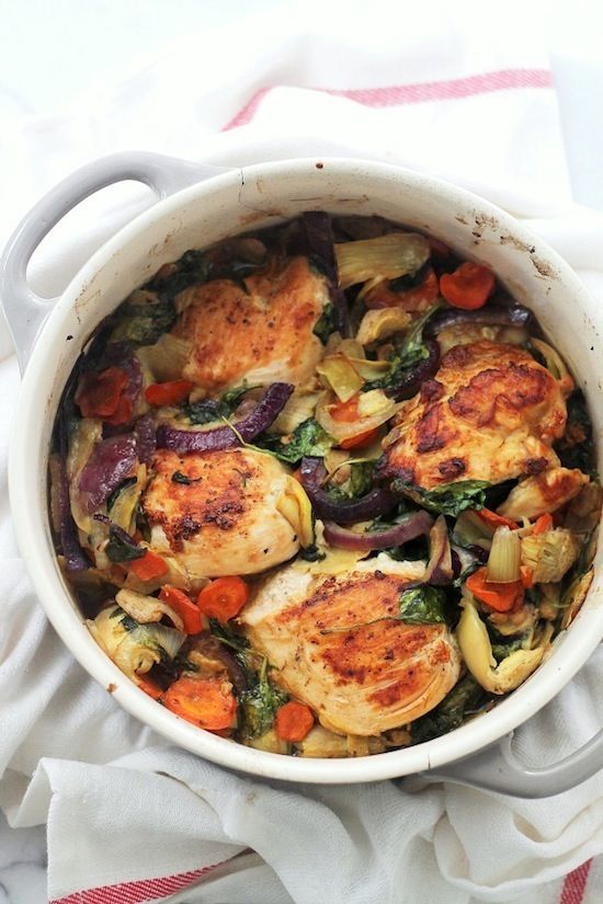 Etc Inspiration Blog Baked Chicken With Artichokes And Spinach Recipe Via Diethood photo Etc-Inspiration-Blog-Baked-Chicken-With-Artichokes-And-Spinach-Recipe-Via-Diethood.jpg
