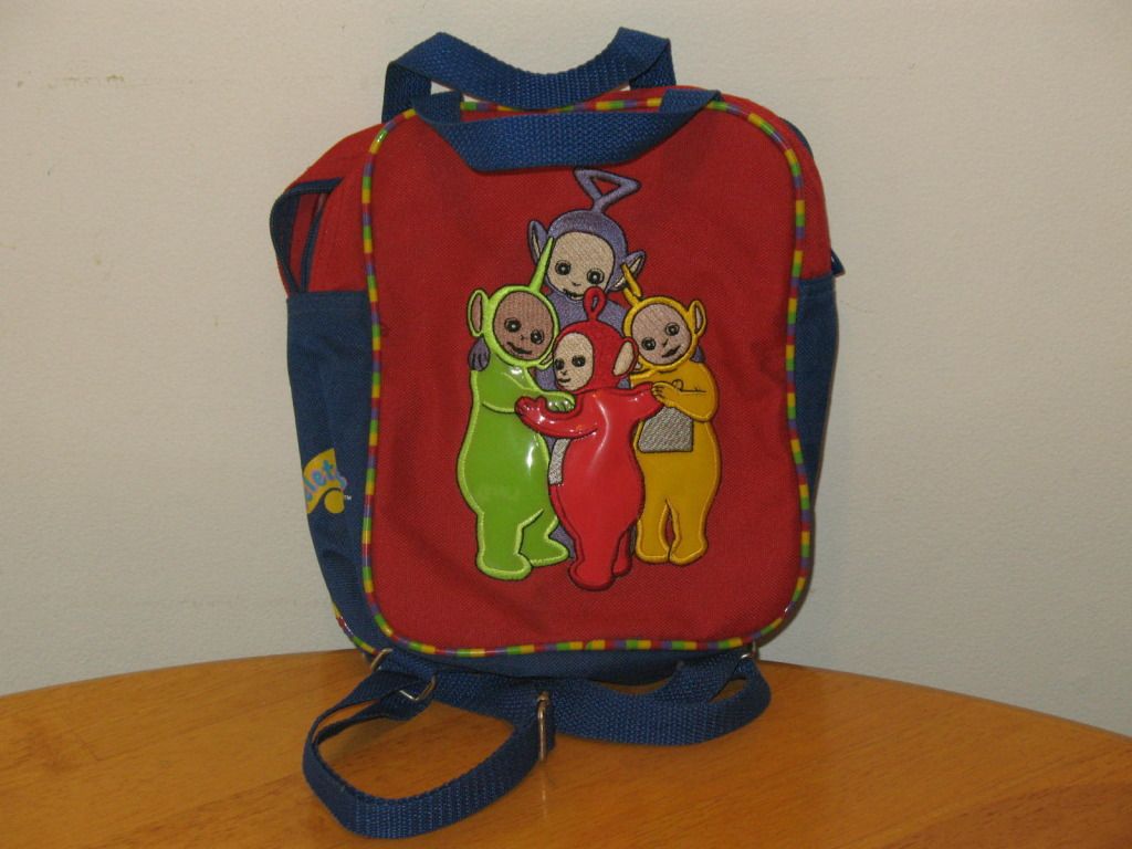 teletubbies lala backpack