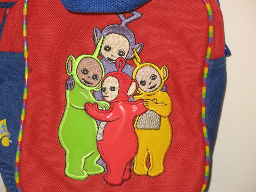 teletubbies lala backpack