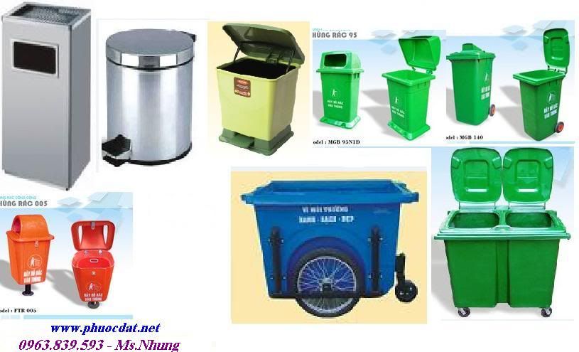 Thùng rác inox, thùng rác môi trường, thùng rác nhà hàng, thùng đựng rác lớn.
