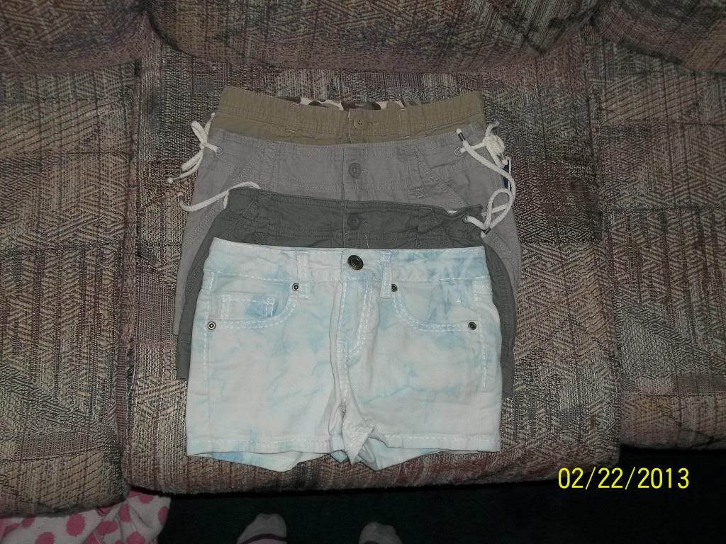 FINAL REDUCTION! Girls size 10 (one NWT) shorts lot FREE SHIPPING FINAL REDUCTION! Girls size 10 (one NWT) shorts lot FREE SHIPPING