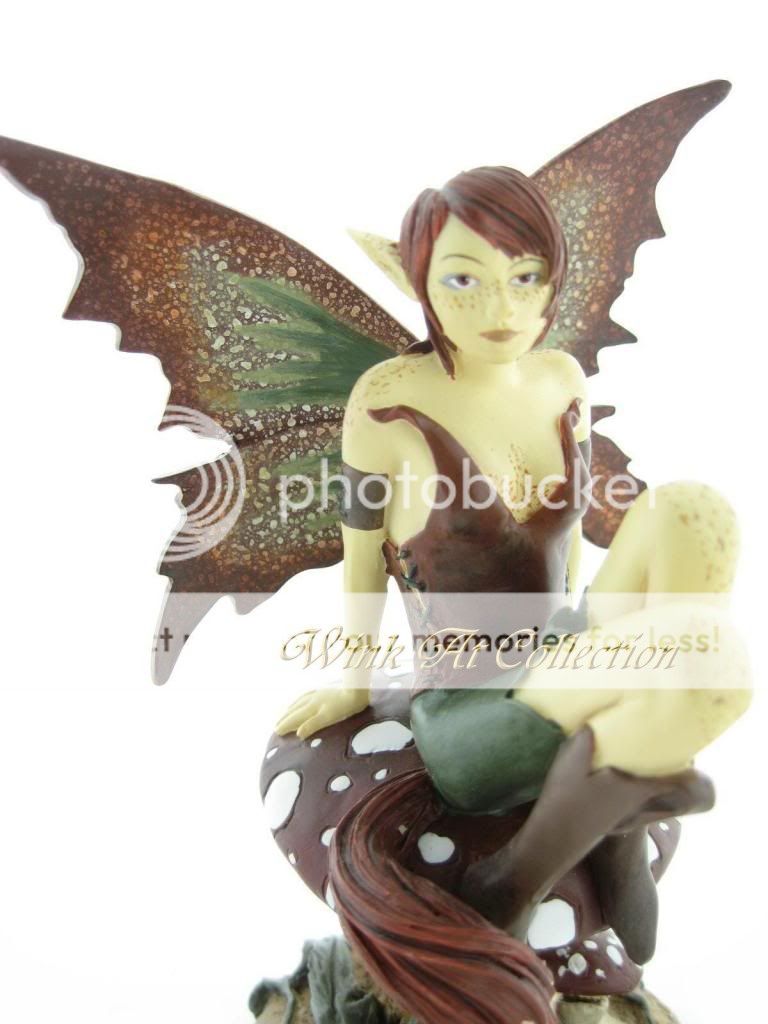 brown fairy figurines