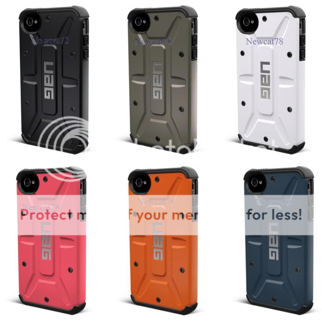 Authentic UAG Urban Armor Gear Composite Case iPhone 4 4S Screen Protector