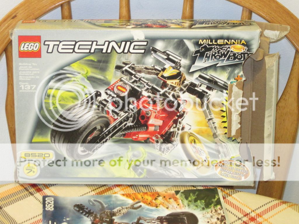 Lego Technic Throwbots Millenia Set 8520 99% Complete With Box